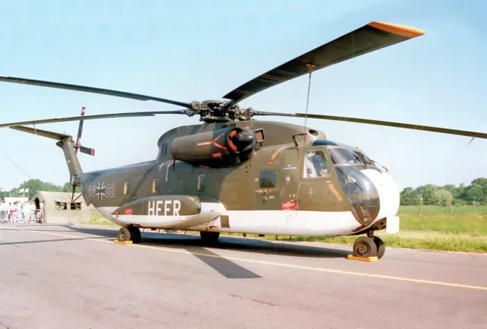 Framed Print : VFW-Sikorsky CH-53G 84+82 Framed Print : VFW-Sikorsky CH-53G 84+82