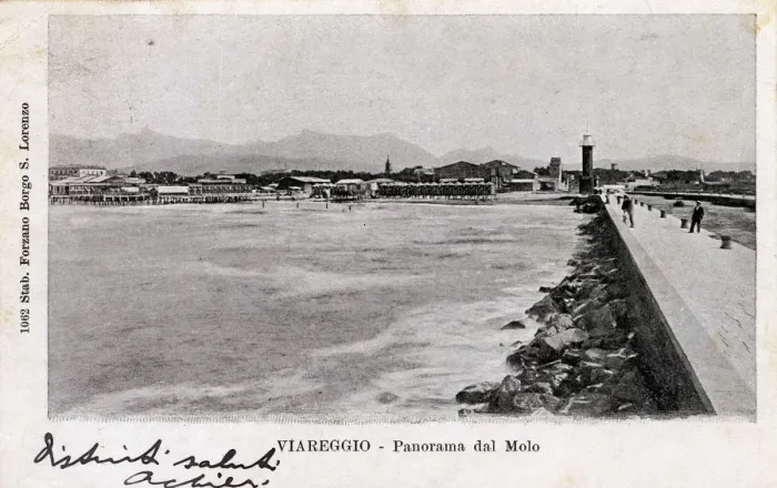 Framed Print : Viareggio, Italy - Panorama from the Pier Framed Print : Viareggio, Italy - Panorama from the Pier