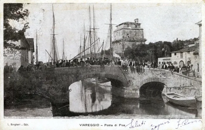Framed Print : Viareggio, Italy - Ponte di Pisa (Pisa Bridge) Framed Print : Viareggio, Italy - Ponte di Pisa (Pisa Bridge)
