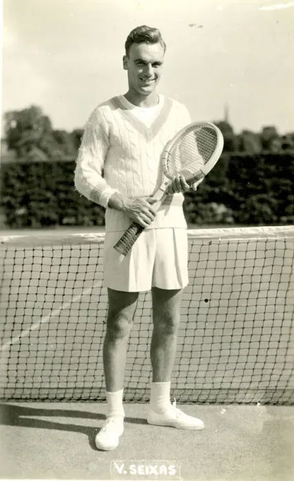Framed Print : Vic Seixas, American tennis player Framed Print : Vic Seixas, American tennis player