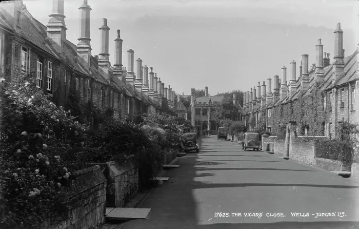 Framed Print : The Vicars Close Framed Print : The Vicars Close