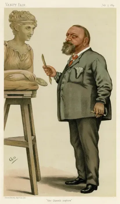 Framed Print : Vice-Admiral Gleichen / Vf Framed Print : Vice-Admiral Gleichen / Vf