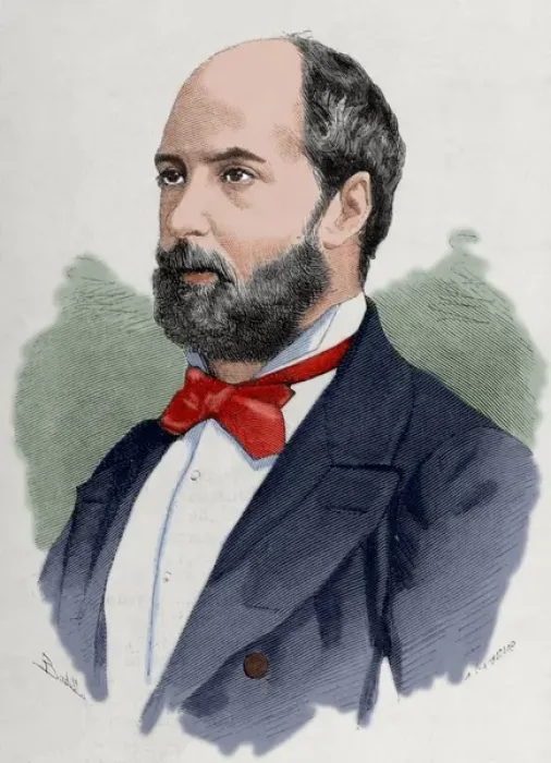 Framed Print : Vicente de la Hoz y Liniers (1831-1886). Journalist. Editor Framed Print : Vicente de la Hoz y Liniers (1831-1886). Journalist. Editor