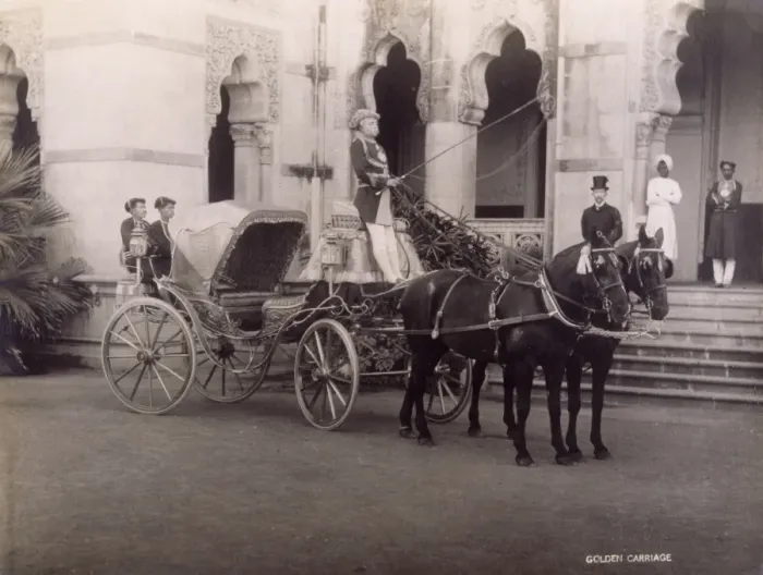 Framed Print : Viceregal Coach, India Framed Print : Viceregal Coach, India
