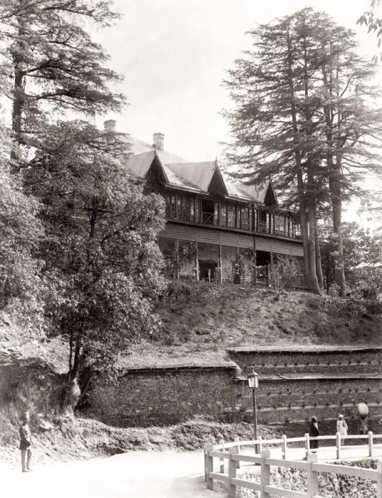 Framed Print : Viceregal lodge, Simla, Shimla, India, c. 1880 s Framed Print : Viceregal lodge, Simla, Shimla, India, c. 1880 s