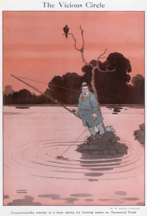 Framed Print : The Vicious Circle