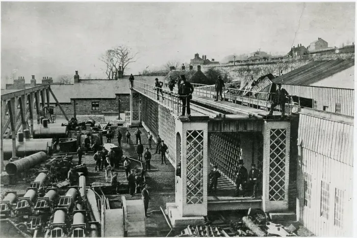 Framed Print : Vickers-Armstrong Elswick Works. Newcastle Upon Tyne Framed Print : Vickers-Armstrong Elswick Works. Newcastle Upon Tyne