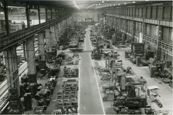 Framed Print : Vickers-Armstrong Elswick Works. Newcastle Upon Tyne Framed Print : Vickers-Armstrong Elswick Works. Newcastle Upon Tyne