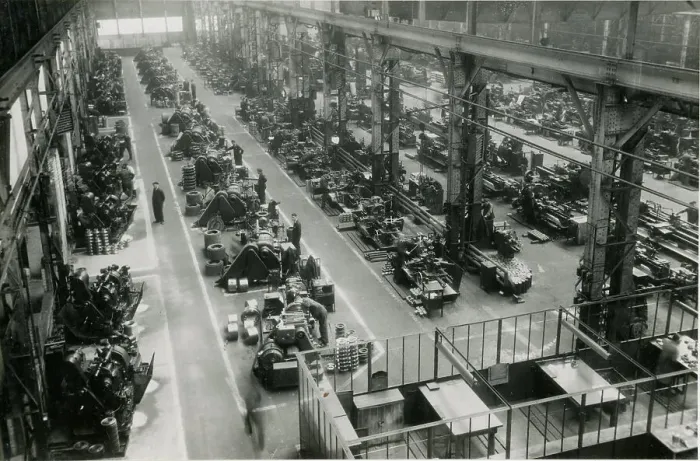 Framed Print : Vickers-Armstrong Elswick Works. Newcastle Upon Tyne Framed Print : Vickers-Armstrong Elswick Works. Newcastle Upon Tyne