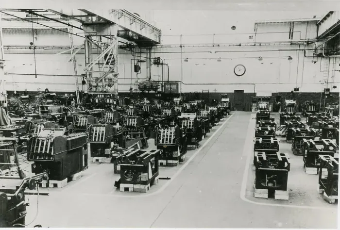 Framed Print : Vickers-Armstrong Elswick Works. Newcastle Upon Tyne Framed Print : Vickers-Armstrong Elswick Works. Newcastle Upon Tyne