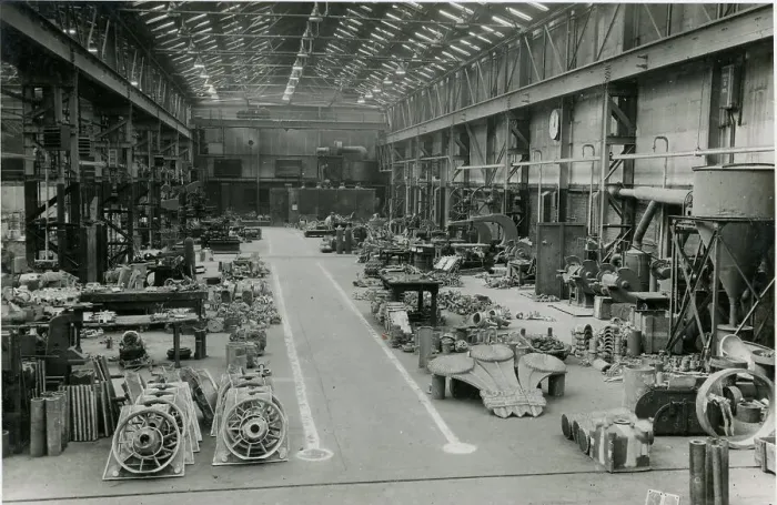 Framed Print : Vickers-Armstrong Elswick Works. Newcastle Upon Tyne Framed Print : Vickers-Armstrong Elswick Works. Newcastle Upon Tyne
