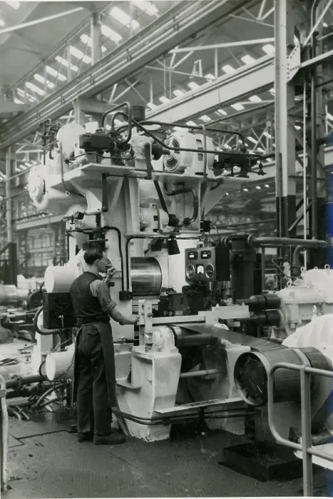 Framed Print : Vickers-Armstrong Elswick Works. Newcastle Upon Tyne Framed Print : Vickers-Armstrong Elswick Works. Newcastle Upon Tyne