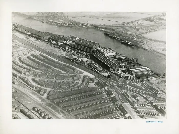 Framed Print : Vickers-Armstrong Elswick Works. Newcastle Upon Tyne Framed Print : Vickers-Armstrong Elswick Works. Newcastle Upon Tyne