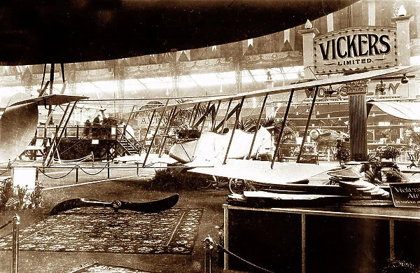 Vickers EFBI Destroyer at Aero Show Olympia in 1913