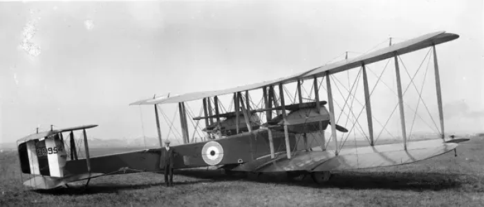 Framed Print : Vickers FB27 Vimy third prototype B9954 Framed Print : Vickers FB27 Vimy third prototype B9954