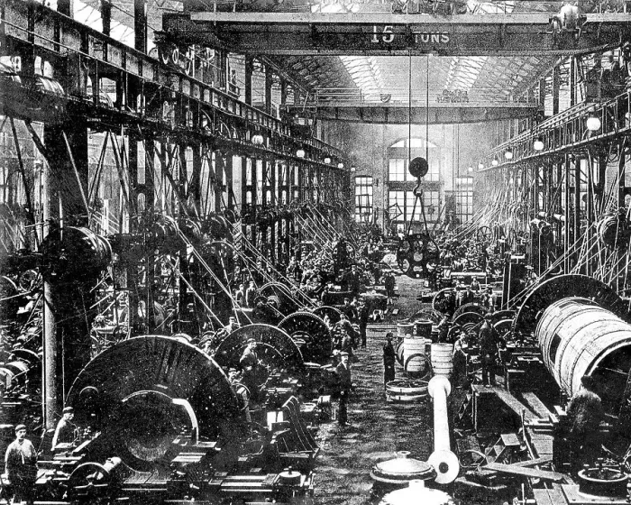Framed Print : Vickers ship building yard, Barrow in Furness early 1900's Framed Print : Vickers ship building yard, Barrow in Furness early 1900's