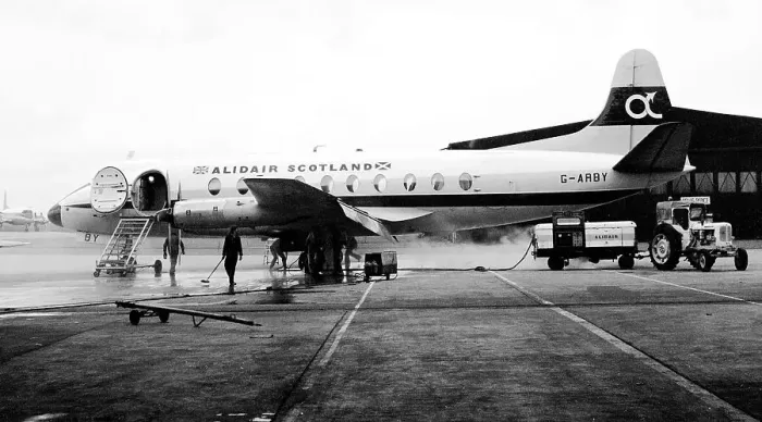 Framed Print : Vickers Viscount 708 G-ARBY Framed Print : Vickers Viscount 708 G-ARBY