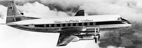 Vickers Viscount 720 VH-TVF of Trans-Australia Airlines
