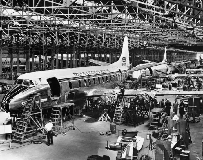 Framed Print : Vickers Viscount 802 Framed Print : Vickers Viscount 802