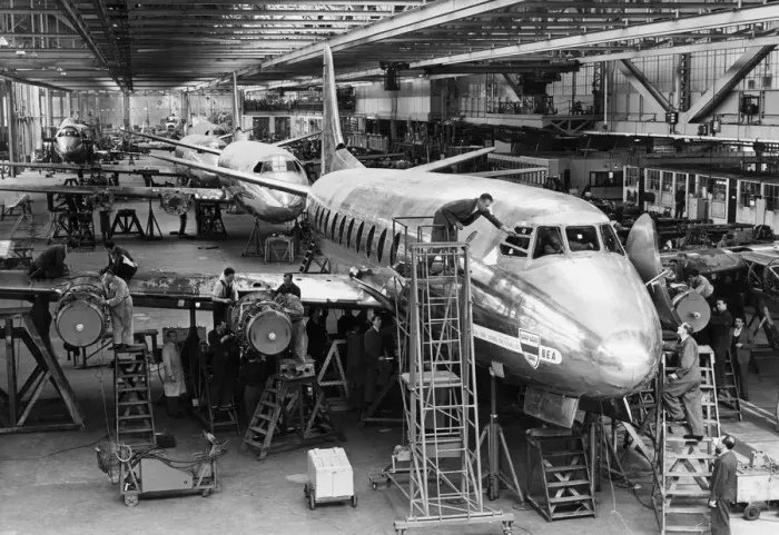 Framed Print : Vickers Viscount 802 Framed Print : Vickers Viscount 802