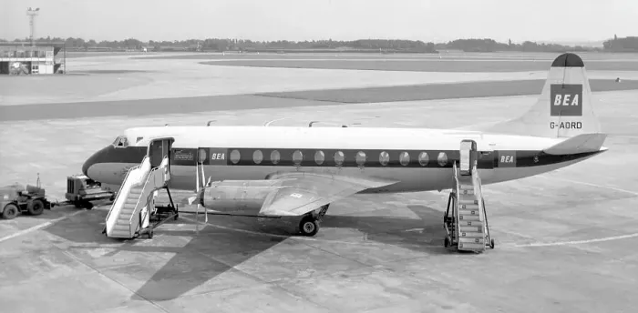 Framed Print : Vickers Viscount 802 G-AORD Framed Print : Vickers Viscount 802 G-AORD