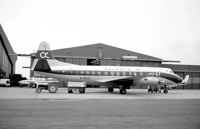 Framed Print : Vickers Viscount 802 G-AVJL Framed Print : Vickers Viscount 802 G-AVJL