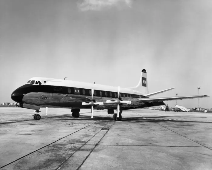 Framed Print : Vickers Viscount 806 Framed Print : Vickers Viscount 806