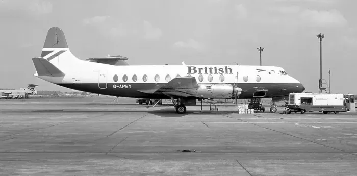 Framed Print : Vickers Viscount 806 G-APEY Framed Print : Vickers Viscount 806 G-APEY