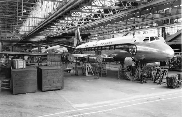 Framed Print : Vickers Viscount production Framed Print : Vickers Viscount production