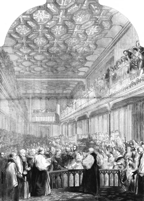 Framed Print : Vicky, Princess Royal, marries Frederick William Framed Print : Vicky, Princess Royal, marries Frederick William