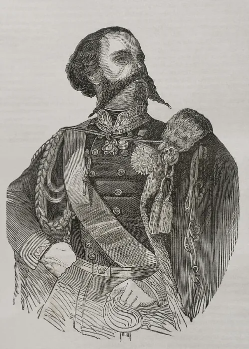 Framed Print : Victor Emmanuel II (1820-1878). Last King of Framed Print : Victor Emmanuel II (1820-1878). Last King of