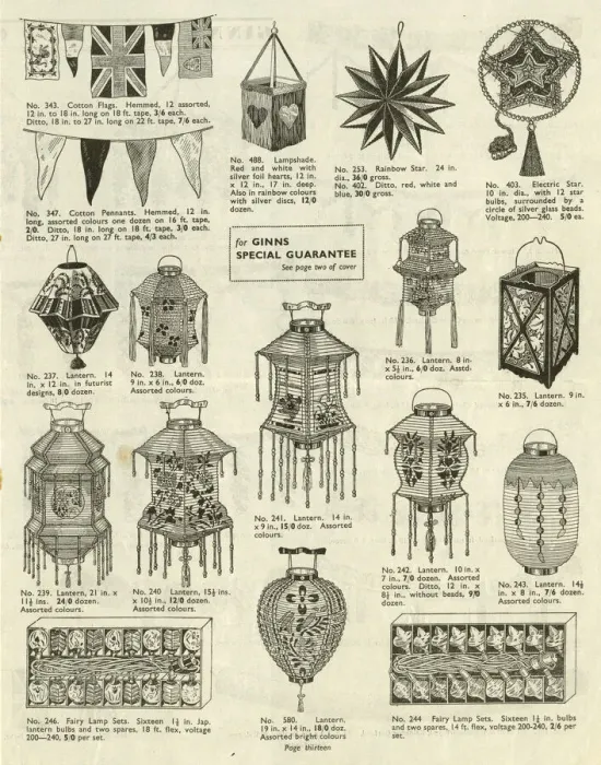 Framed Print : Victor G Ginn catalogue, Lights and Lanterns Framed Print : Victor G Ginn catalogue, Lights and Lanterns