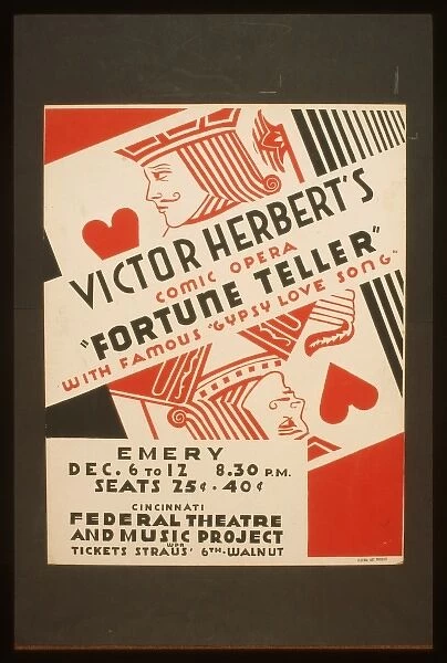 Victor Herberts comic opera Fortune teller with famous gyps