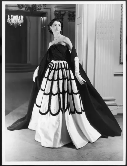 Framed Print : Victor Stiebel Ballgown Framed Print : Victor Stiebel Ballgown