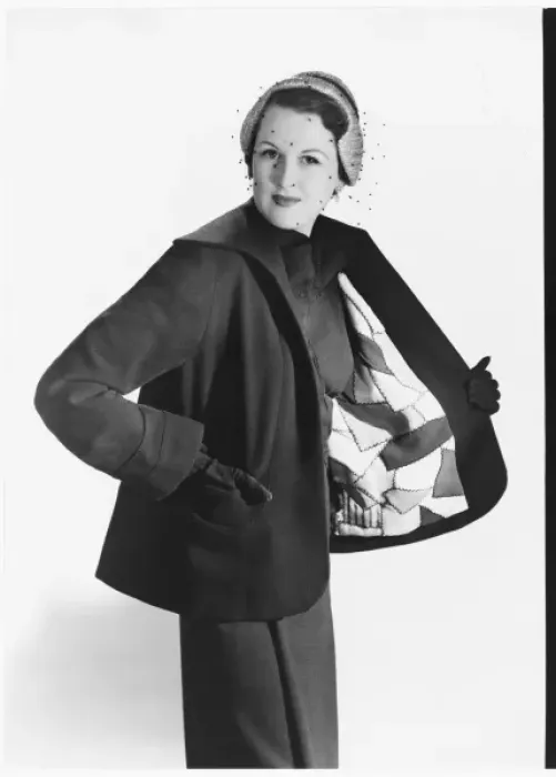 Framed Print : Victor Stiebel / Coat Framed Print : Victor Stiebel / Coat