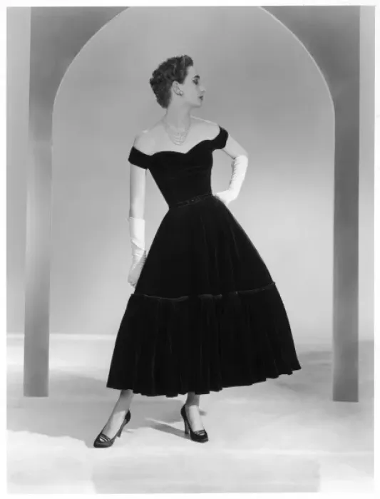 Framed Print : Victor Stiebel Dress Framed Print : Victor Stiebel Dress