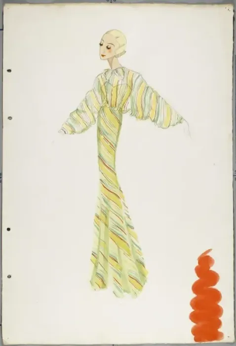 Framed Print : Victor Stiebel Dress Framed Print : Victor Stiebel Dress