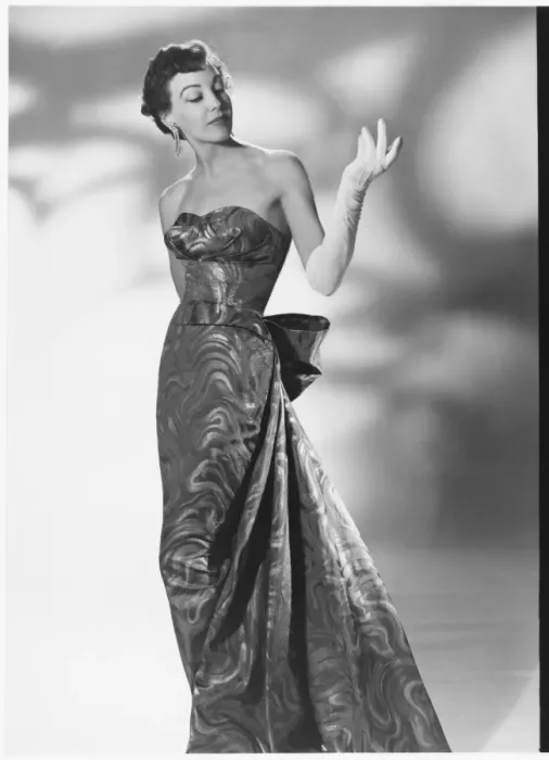 Framed Print : Victor Stiebel / Gown Framed Print : Victor Stiebel / Gown