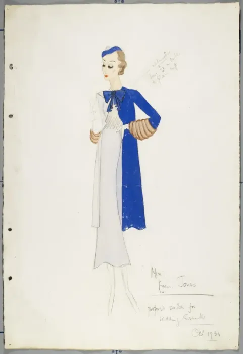 Framed Print : Victor Stiebel / Outfit Framed Print : Victor Stiebel / Outfit