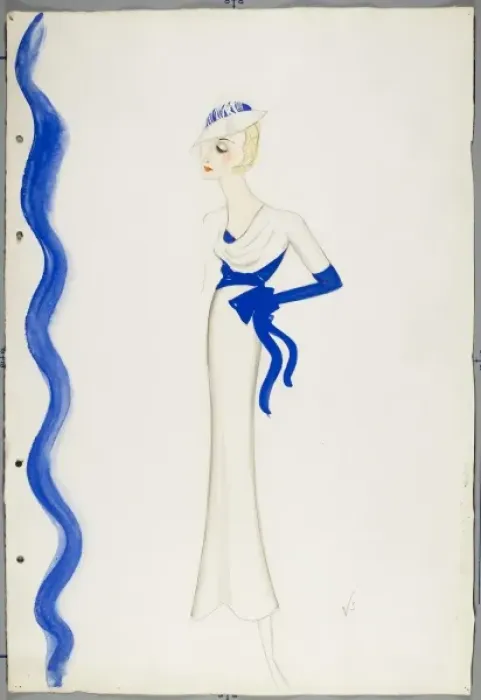 Framed Print : Victor Stiebel / Outfit Framed Print : Victor Stiebel / Outfit