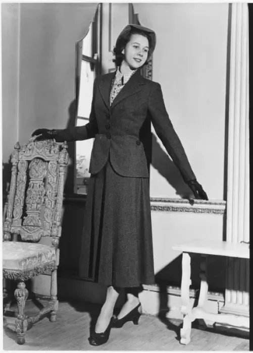 Framed Print : Victor Stiebel Suit Framed Print : Victor Stiebel Suit