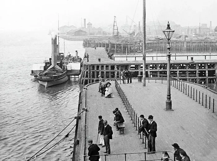 Framed Print : Victoria Docks, Hull, Victorian period Framed Print : Victoria Docks, Hull, Victorian period