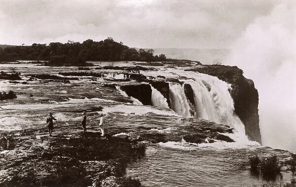 Victoria Falls, Zimbabwe - the rapids above the main falls
