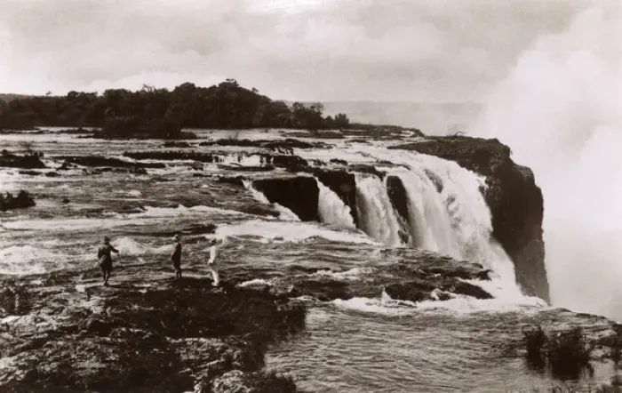 Framed Print : Victoria Falls, Zimbabwe - the rapids above the main falls Framed Print : Victoria Falls, Zimbabwe - the rapids above the main falls