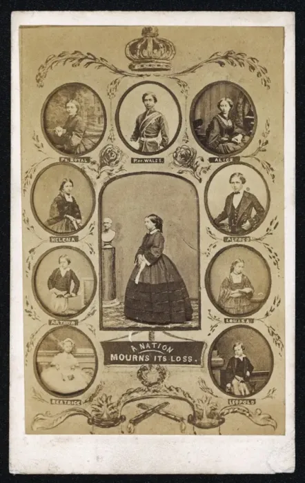 Framed Print : Victoria / Family Mourning Framed Print : Victoria / Family Mourning