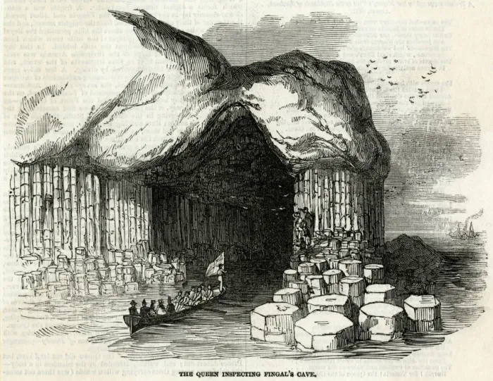 Framed Print : Victoria / Fingals Cave Framed Print : Victoria / Fingals Cave