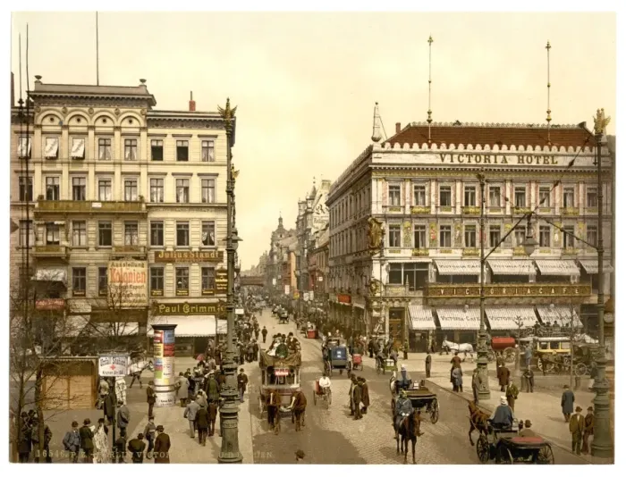 Framed Print : Victoria Hotel, Unter den Linden, Berlin, Germany Framed Print : Victoria Hotel, Unter den Linden, Berlin, Germany