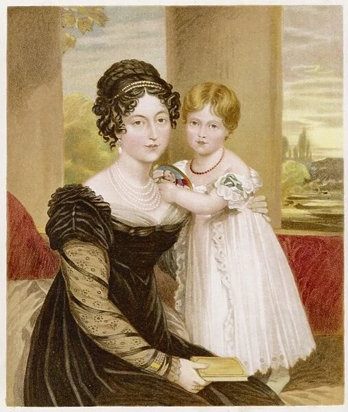 Victoria & her Mama