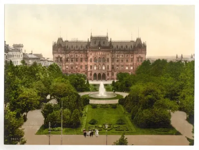 Framed Print : Victoria Place, Stettin, Germany Framed Print : Victoria Place, Stettin, Germany
