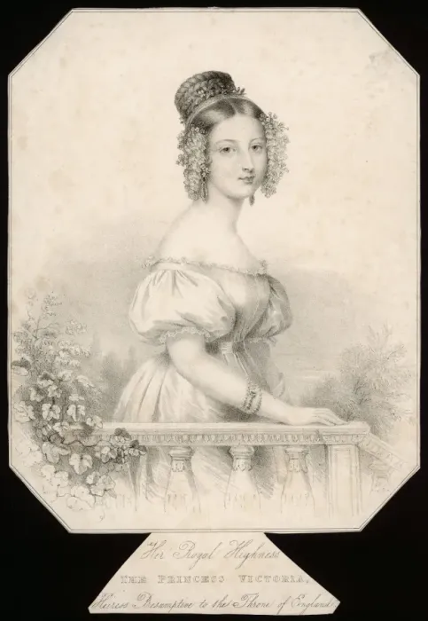 Framed Print : Victoria as Princess Framed Print : Victoria as Princess